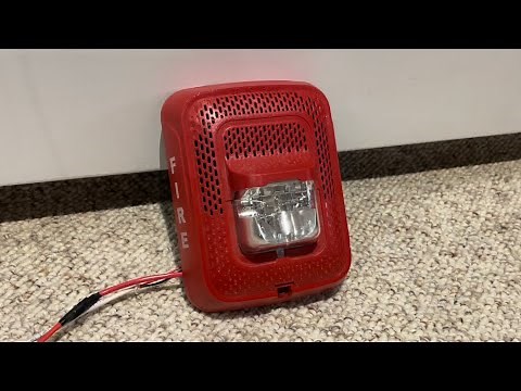 Fun with New Fire Alarm Speaker/Strobes