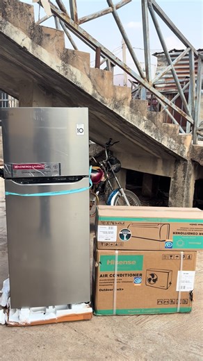 LG Refrigerator and Hisense Air Conditioner for Sale
