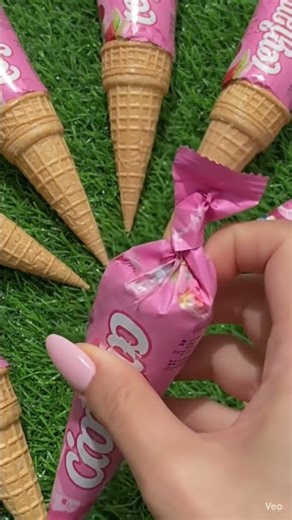 Chocolate Ice Cream ASMR: Pure Bliss Unwrapping chocolate ice-cream cone unwrapping Asmr video