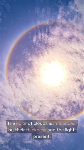 Why clouds look white