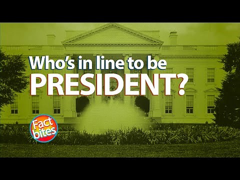 U.S. President, Presidential Line of Succession Explained