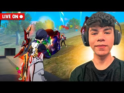 🔴 LIVE! ESSA NOVA SKIN TA INSANA - JOGANDO COM ALEATORIOS ! FREE FIRE MOBILE