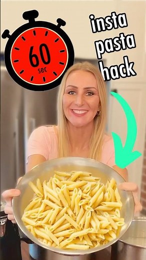 The 60-Second Pasta Trick 🤯 #pastahack