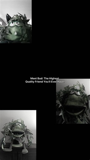 the new bud Puppet by @UB Puppet Maker available on our Etsy Store. #muppet #puppet #muppets #plant #sunday