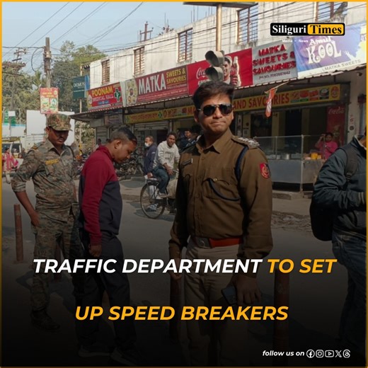 Traffic department to set up speed breakers on Eastern Bypass in Siliguri to curb accidents Click on the link for details: https://siliguritimes.com/traffic-department-to-set-up-speed-breakers-on-eastern-bypass-in-siliguri-to-curb-accidents/ | Siliguri Times