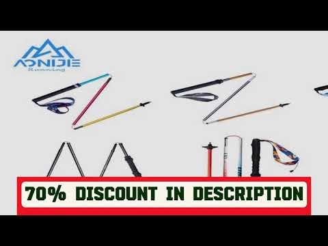 A must-have product! 2pcs AONIJIE All Types of Hiking Trekking Pole Ourdoor Camping Walking Stick