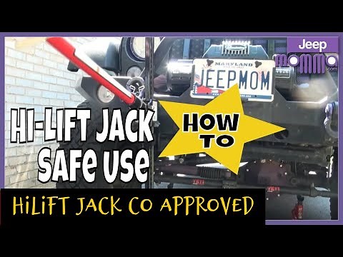 How to Safely Use a Hi-Lift Jack on a Jeep Wrangler | Tire Change Guide for Lifted Jeeps