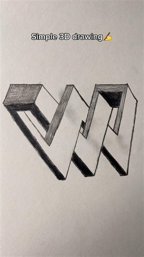 Drawing simple 3D object✏️