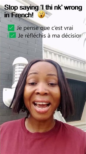 Penser or Réfléchir? 🤯 Learn the Difference Fast! #RelisAcademy