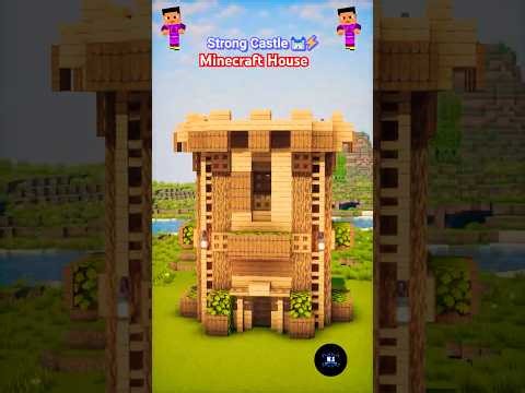 This Castle Design Will Blow Your Mind! #shorts #minecraft