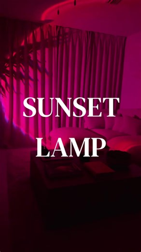 Transform Your Space with a Sunset Lamp
