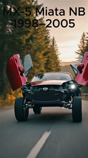 Mazda MX- 5( Miata) Evolution (1989 to 2016) #car #crash #race #carlovers