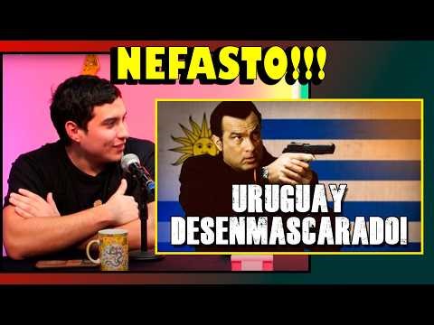Steven Seagel stirs things up in Uruguay - reaction to Mariano Rodriguez.