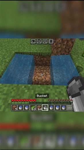 This Minecraft Trick Gives Unlimited Water#shorts
