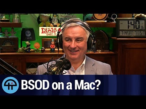 Blue Screen of Death on a Mac?