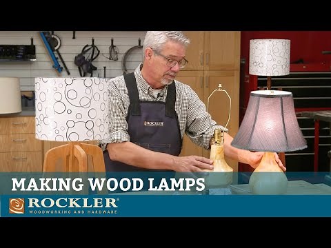 Making and Wiring Wood Lamps