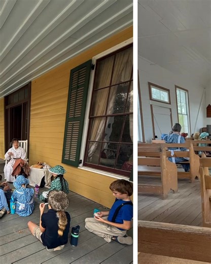 Our 2nd graders have been learning about the Pioneer Spirit. 🧈 Butter churning 😋 Building wagon snacks 🏃‍♂️ Playing Kick the Can And a hands-on look at pioneer life at Pioneer Farms today — dress up fun. Thanks to our amazing teachers for bringing history to life! ⭐️ #lovelearning #teacherappreciation #creativityeveryday #redeemerschool #2ndgrade | Redeemer School