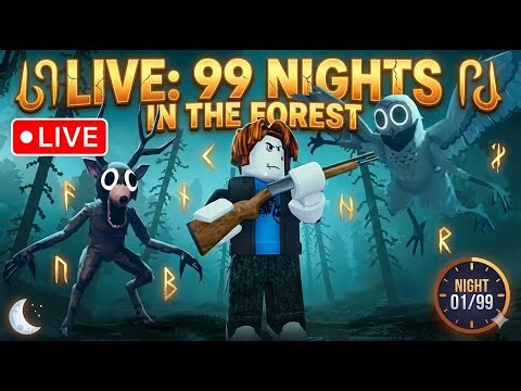 99 Nights in the forest Valentine Update Part 3 Hard Mode !! #live