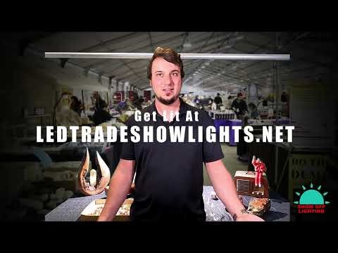 Transform Your Trade Show Booth With Show Off Lighting Modular LED Lighting System
