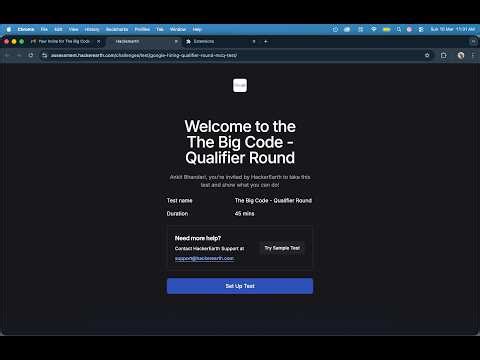 GOOGLE BIG CODE IN CHALLENGE 2026 Answer key 15 march