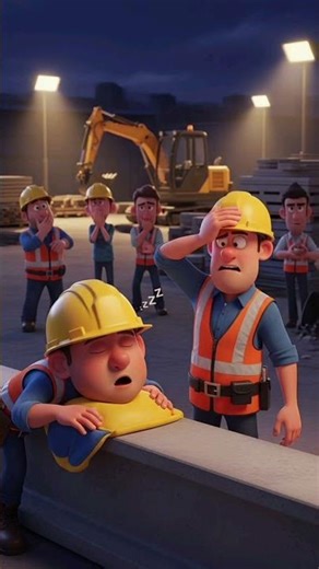 Night Shift Mein Neend 😴 | Night Shift Safety | Funny Cartoon” ✅