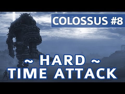 Shadow of the Colossus (PS4) - Colossus #8 Kuromori Boss Fight - Hard Time Attack