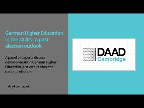 German Higher Education in the 2020s - a post-election outlook