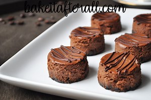 Mini Mocha Cheesecakes - You're Gonna Bake It After All