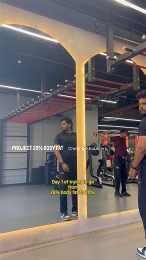 PROJECT 20% BODY FAT | DAY 1 Starting body fat: 26%, Goal: 20%, No crazy transformation promises.
