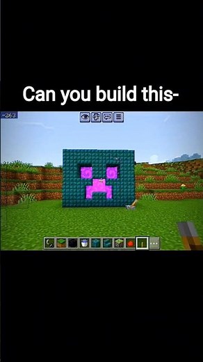 I Built a Creeper Nether Portal in Minecraft! 😧 @NXDeepak9