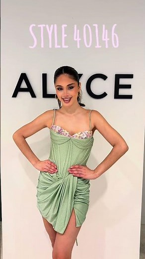 The prettiest dress yet in #AlyceParis 🌸