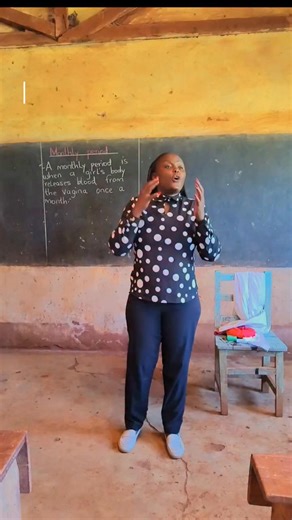 Menstruation is not a curse, not dirt, and not something to hide in fear. It is part of God’s beautiful design of a woman’s body. Let us teach our girls confidence, not shame. Let us give them support, not silence. Let us normalize conversations about periods in our homes and schools. A period is not weakness — it is power. ❤️ | Teacher Marion Mukenyi