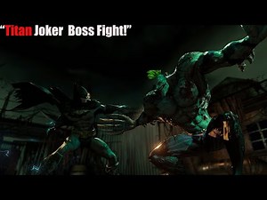 Joker's Final Form | Arkham Asylum's Most Epic Boss Battle