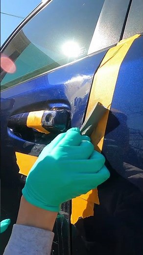 $30 DIY Deep Paint Scratch Repair Looks AWESOME! #DrivewayDIY