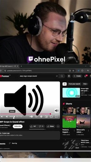 Ohne misses the old awp sound 👴 #cs2 #ohnepixel #ohnepixelfunny #ohnepixelclips #fyp