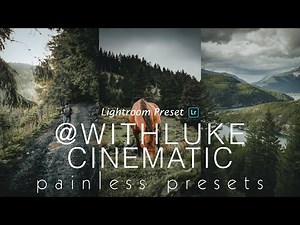 @WITHLUKE Inspired - Cinematic - Lightroom Mobile Preset DNG | Free Download | Insta Premium Preset