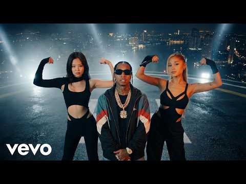 Ariana Grande, JENNIE & Tyga - Neon Desire(ft.Doja Cat&Chris Brown)Official Lyric Video