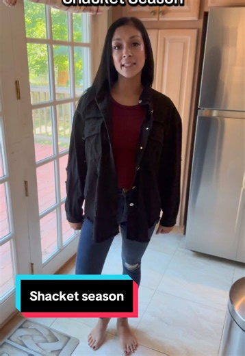 Shacket season is here! A different option to stay warm for those cooler mornings and evenings. I’m wearing a size small, tons of color options. #shacket #shacketstyle #fallfashion #fashion #styleinspo