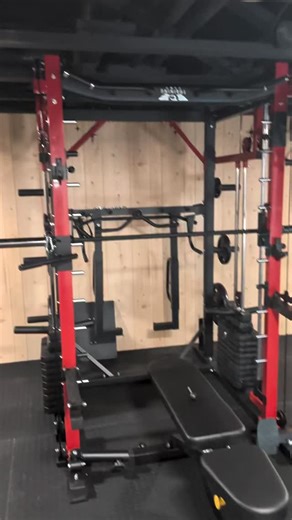 Tour of my @landmarkathletics tc k1s functional trainer. Assembly was terrible but the end result is nice. | Horn Dog Maps | Facebook