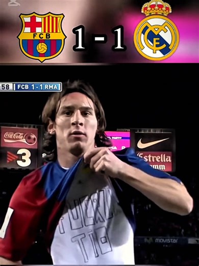 Real Madrid vs Barcelona 2003/2004 Match Highlights