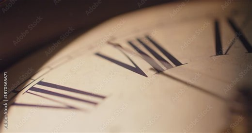 close up of clock