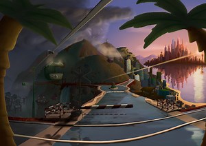 Zootopia landscape painting