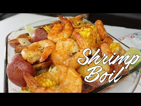 Easy Oven SHRIMP BOIL! How To Make Shrimp Boil In A BAG