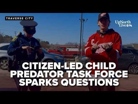 Citizen-led child predator task force sparks questions in northern Michigan