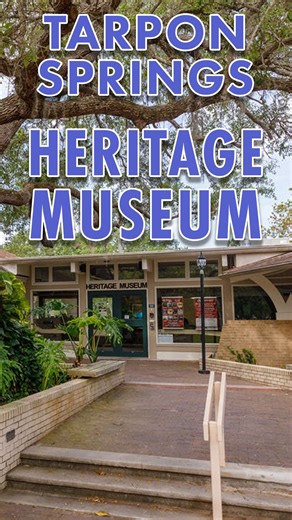 💙📝 Uncover the history behind the Greek Community in Tarpon Springs at the Heritage Museum! 📅Hours: Monday - Friday 📍100 Beekman Lane, Tarpon Springs 🕑10:00 AM to 4:00 PM #museum #tarponsprings #tarponarts #culture | Tarpon Arts