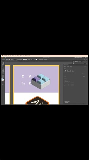 Learn How to create 3d objects in adobe Illustrator Follow for more tips Video by: CreateNprocess #digitalcreator #digitalart #photoshop #adobeillustrator | Let's Design