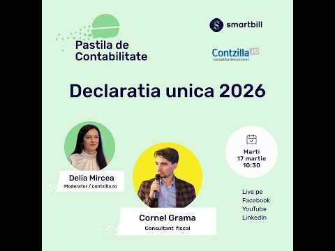 Declaratia unica 2025-2026 - situatii intalnite la completarea acesteia