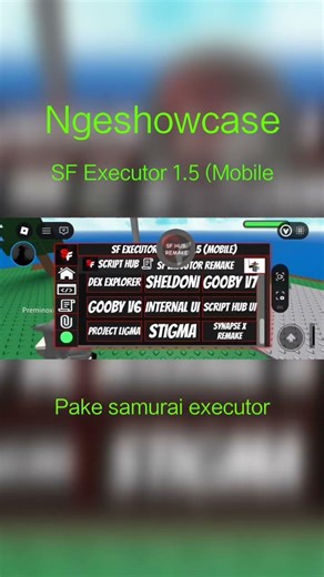 Showcase SF Executor 1.5 (Mobile) | #RobloxScript #Hacks #Script
