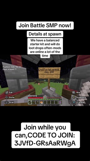 Join the Exciting Battle SMP Community Today!