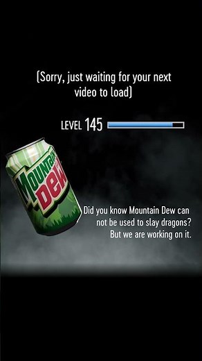 Grab a Dew while you wait for your next video to load #MountainDew #BajaBlast #Gaming